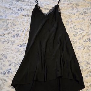 Victoria's Secret Black High Low Dress with Lace
